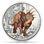 Áustria 3€ Styracosaurus 2021